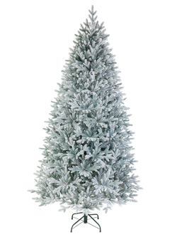Ель Искусственная Царь Eлка Фаворит голубой флокированный 195 см