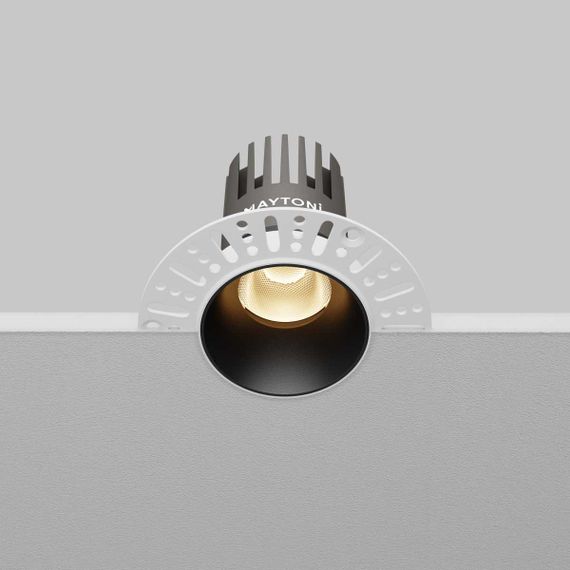 Встраиваемый светильник Maytoni Technical DL124-10W-3K-TRS-B