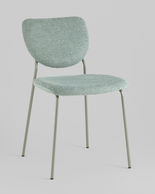 Стул обеденный Gigi шенилл зеленый
