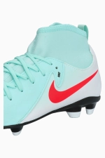 Бутсы Nike Phantom Luna 2 Club FG/MG Junior - голубой