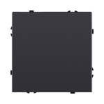 Выключатель кнопочный 1-клавишный 10А/250В, черный матовый Kollinger Eclipse EC-006BK