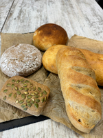 Интенсив ДОМАШНИЙ ХЛЕБ: багет, ржаной, медовый, цельнозерновой - 5-часовой мастер-класс