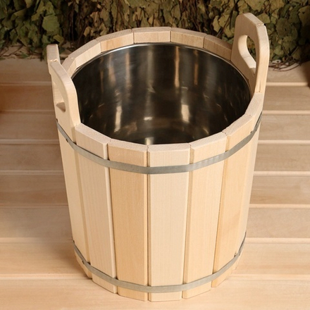 Ведро-запарник 20 л с нержавеющей вставкой