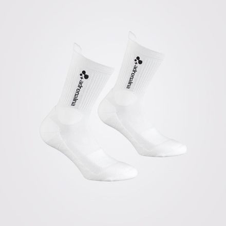 Носки волейб. +ADRENALINA Best 2300-021-L, р.L, хлопок, полиамид, эластан, белый