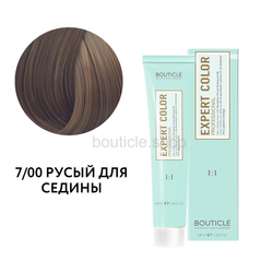 Профессиональный перманентный крем-краситель для волос Bouticle Expert Color Hair Color Cream цвет 7.00 русый для седых волос, 100 мл