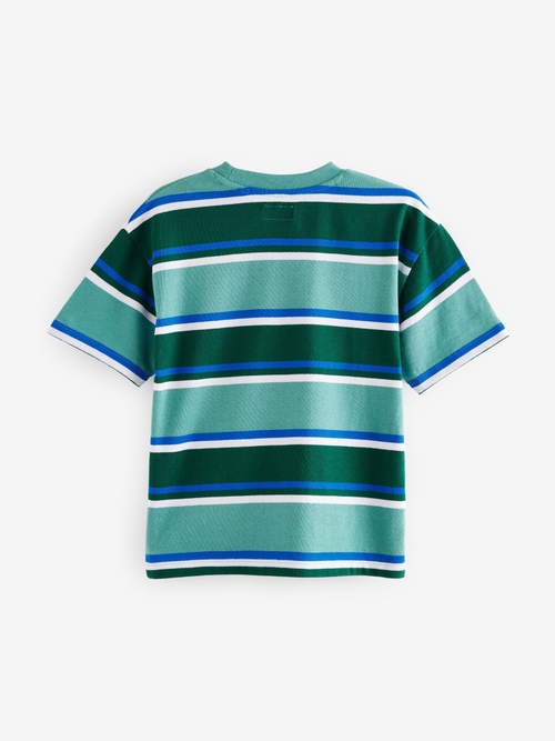 Футболка для мальчика Next E06-026, Синий, Зеленый