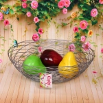 Фруктовница «Brownie» 32*24*9см лоза серая