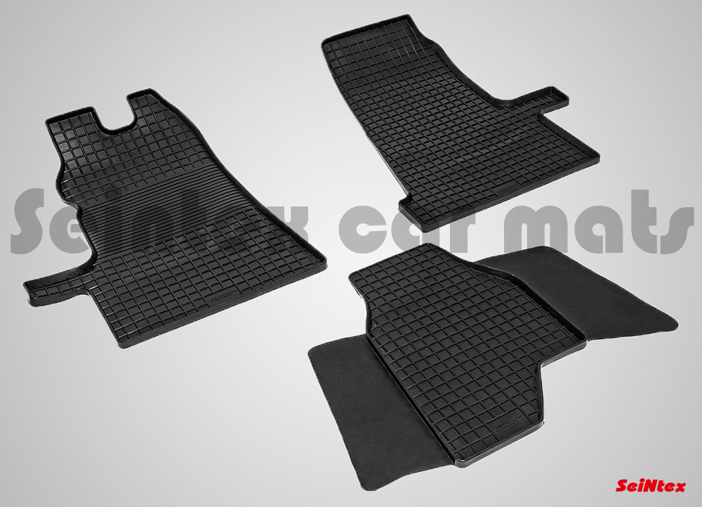 Резиновые коврики Сетка для коммерческого транспорта для Ford Transit 2006-2014, Seintex.83396