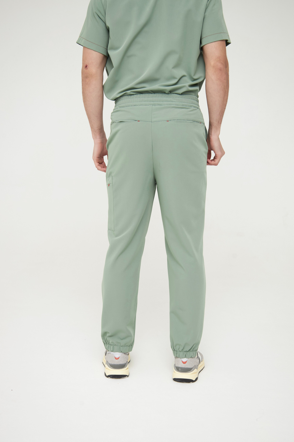 Джоггеры медицинские унисекс Кайтеки, шалфей ОЛД