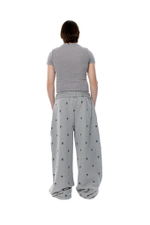 Оверсайз брюки бензин серые