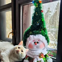 Снеговик «Макусик Елка» ручной работы / 23-55 см