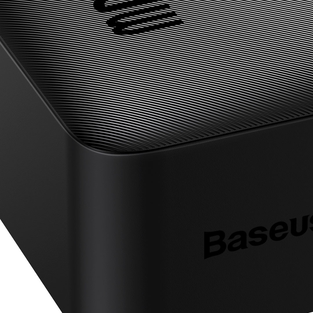 Внешний аккумулятор Baseus Bipow Digital Display Power Bank C+2U 30000mAh 20W - Black