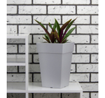 Кашпо ТУБУС с внутренней вставкой 240х240мм 7,5л М3178