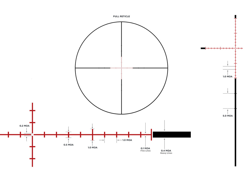 Прицел Leupold VX-6HD 3-18x44 CDS-ZL2, подсветка MST, TMOA, 30мм, ZeroStop, SF-параллакс, алюм.flip-back, 607г