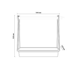 ULT-P44N-10W-SPBR IP65 AQUA SIMPLE WHITE Набор для гидропоники Минисад AQUA SIMPLE. светильник для растений светодиодный с подставкой. Спектр для рассады и досвечивания в период роста. Белый. TM ФитоЛето