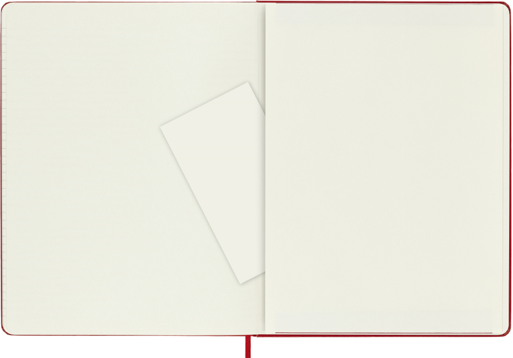 Блокнот Moleskine Classic (QP090F2) XLarge 190х250мм 192стр. линейка твердая обложка красный