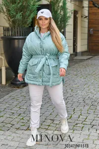Куртка 1518-Оливка Minova