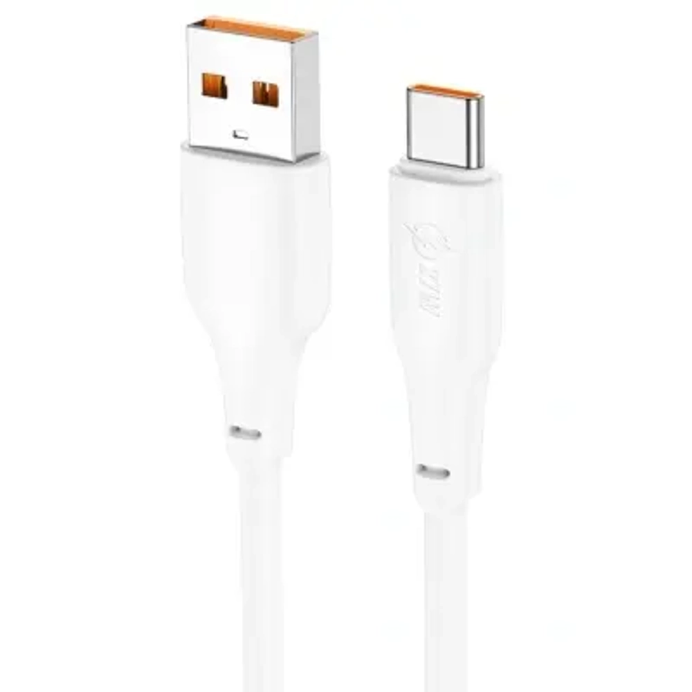 Кабель HOCO X93 USB-Type-C 100W 6A 1м TPE White