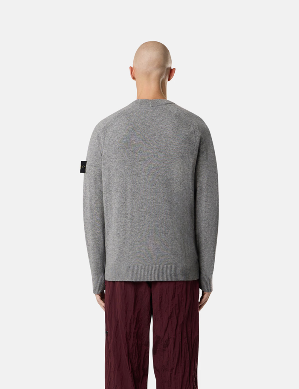 Stone Island Wool Cardigan Grey