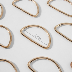 Полукольцо для сумок 40 мм