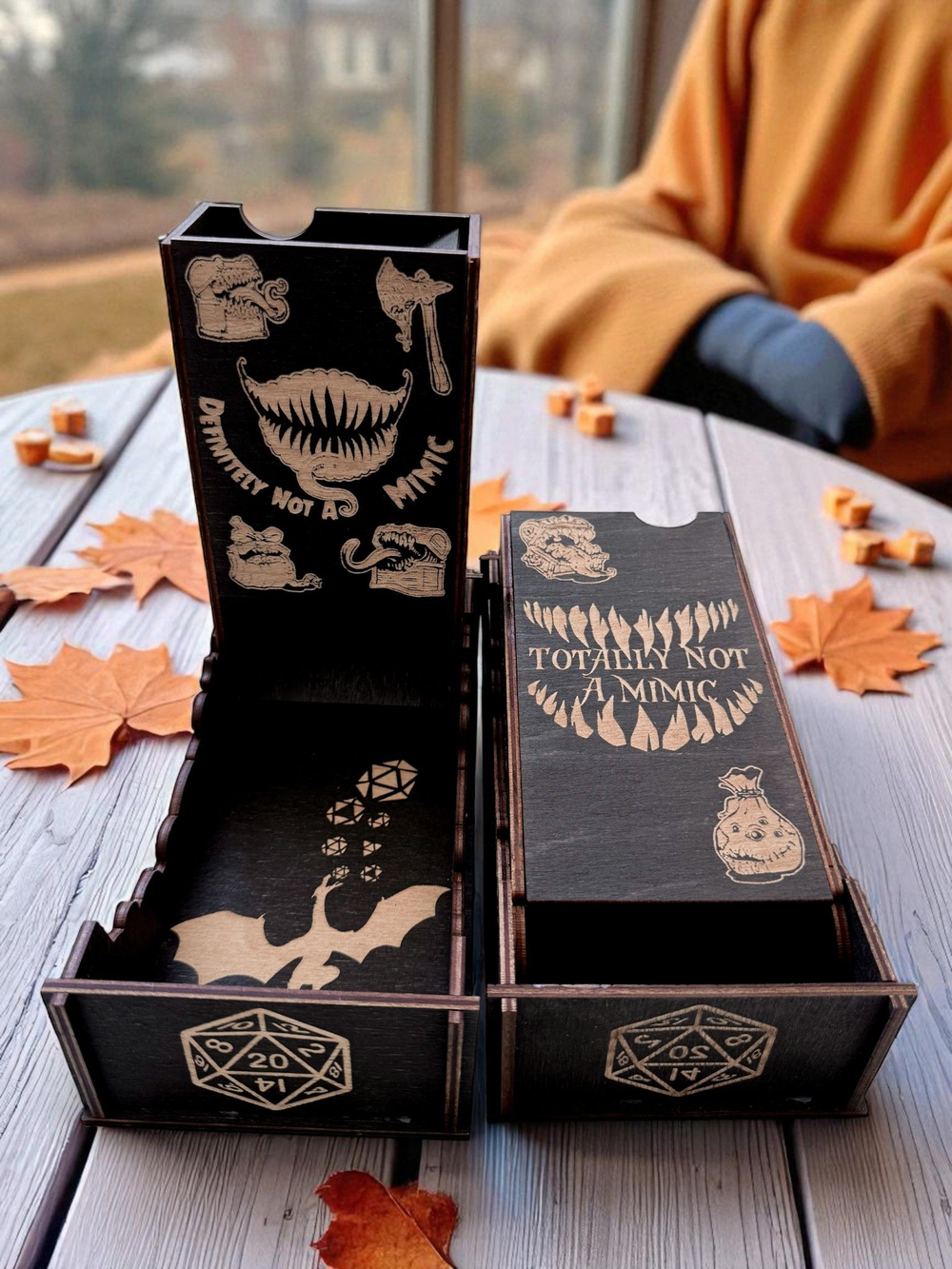 Dice Tower «Точно не мимик» — дерево