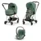Детская коляска Cybex Mios 3 в 1 Leaf Green Rosegold