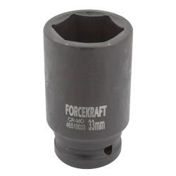 Головка ударная глубокая 3/4'', 33мм (6гр.) FORCEKRAFT FK-46510033