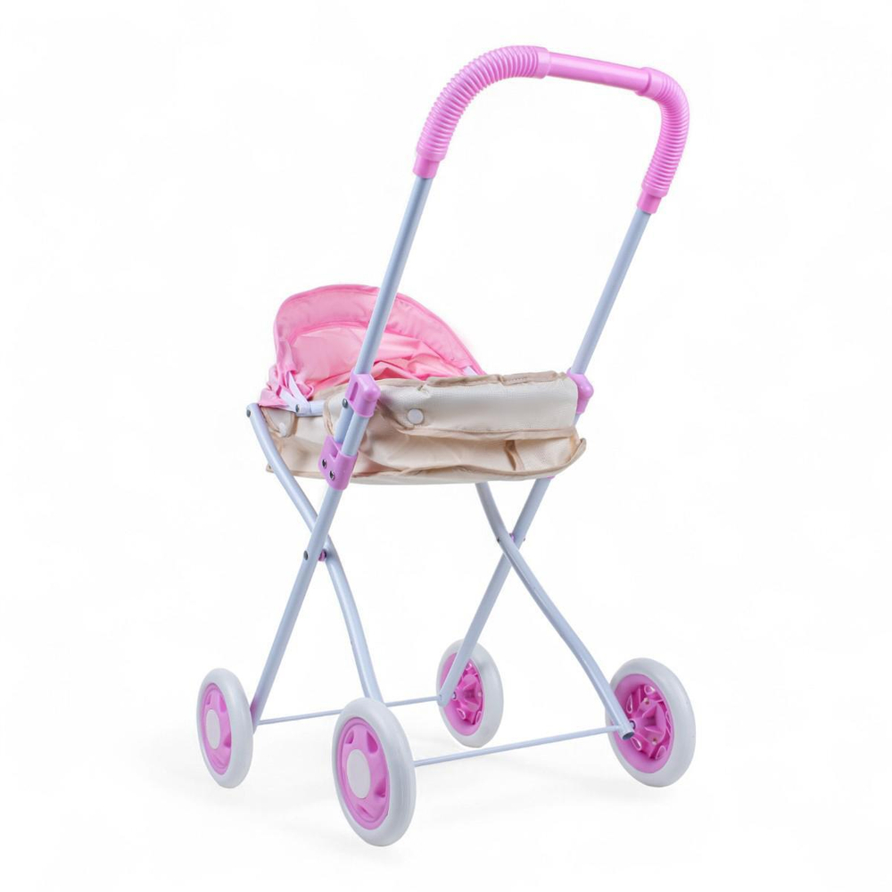Коляска для кукол лежачая 57*50*30см. пакет 918D-16