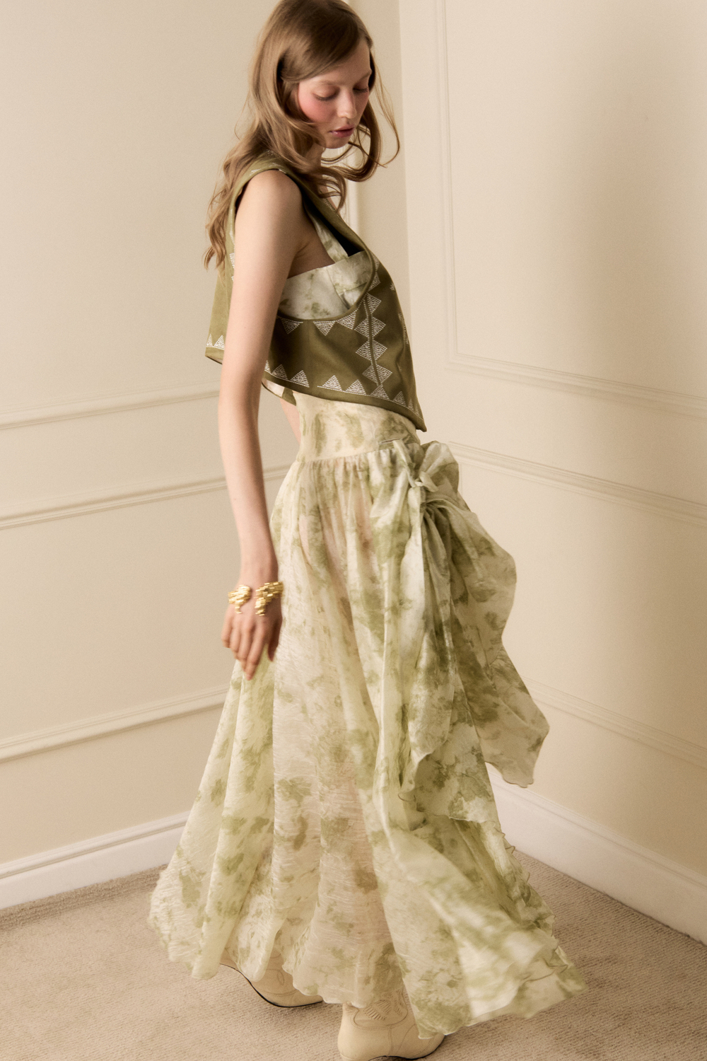 Юбка "Мария-Антуанетта" со шторкой