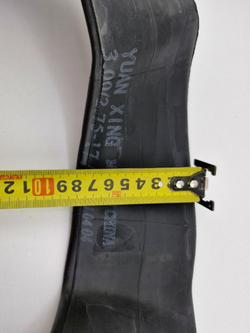 Камера мото R17 2.75/3.00 усиленная (2 мм) для питбайка, мопеда, кроссового мотоцикла R17 2.75-3.00 (усиленная 2 мм)