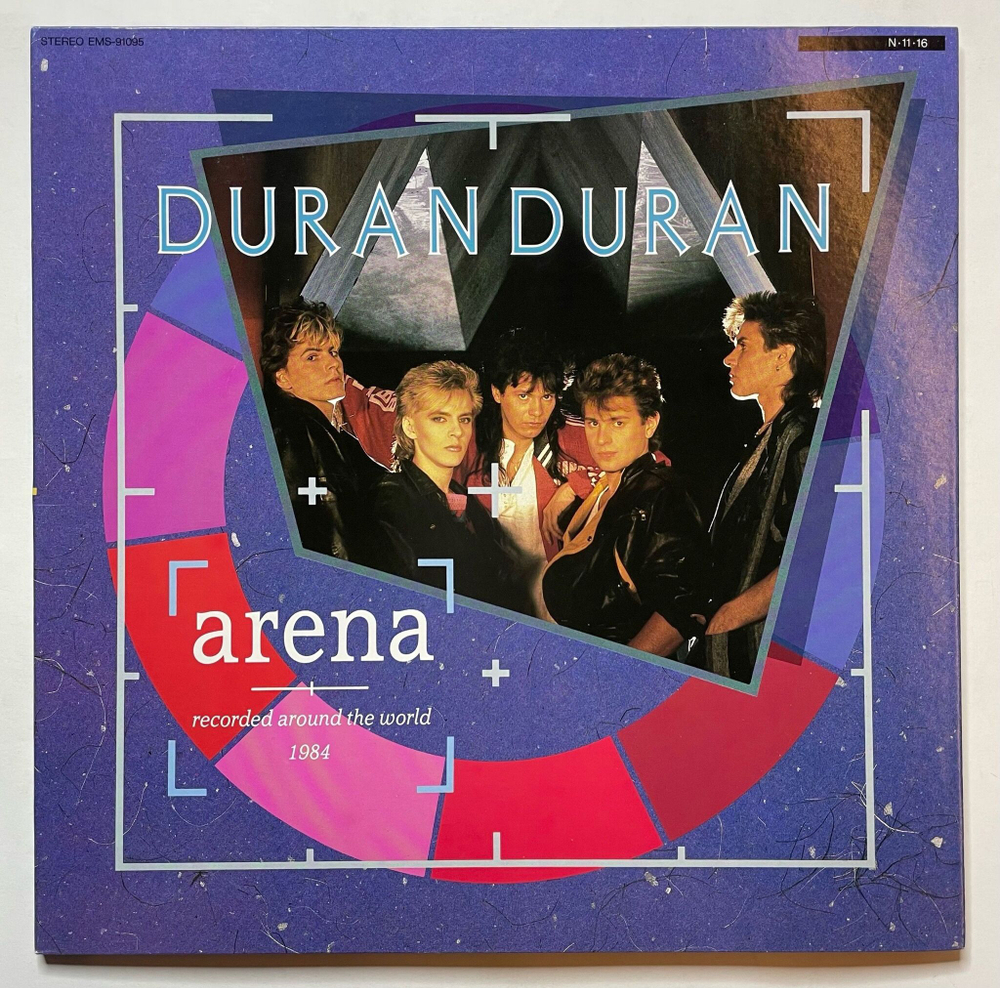 Винтажная виниловая пластинка LP Duran Duran Arena (Japan 1984) (No Obi)