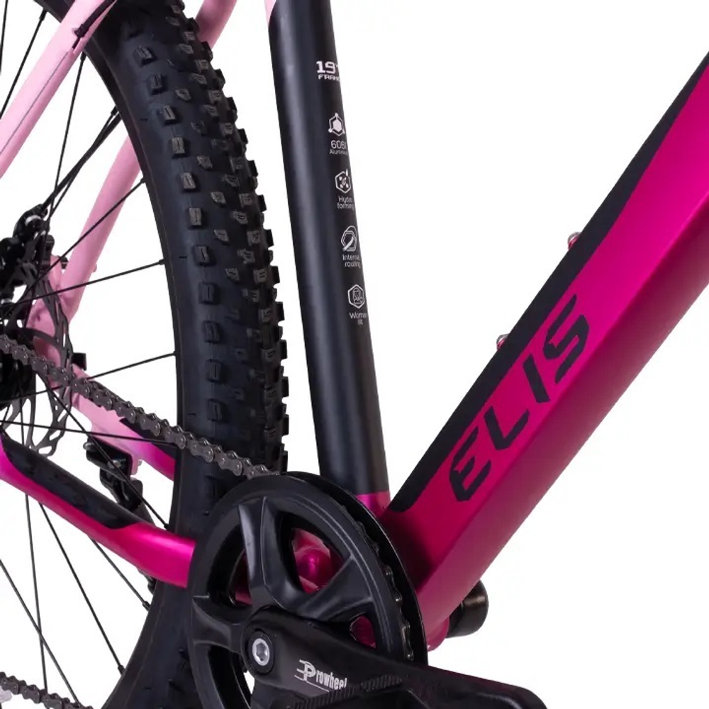Велосипед 27.5" TechTeam Elis р.19" розовый
