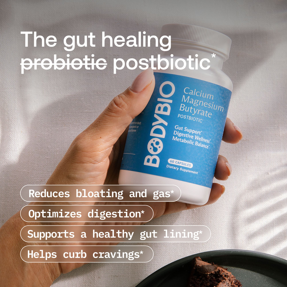 BodyBio, бутират кальция и магния, 250 капсул