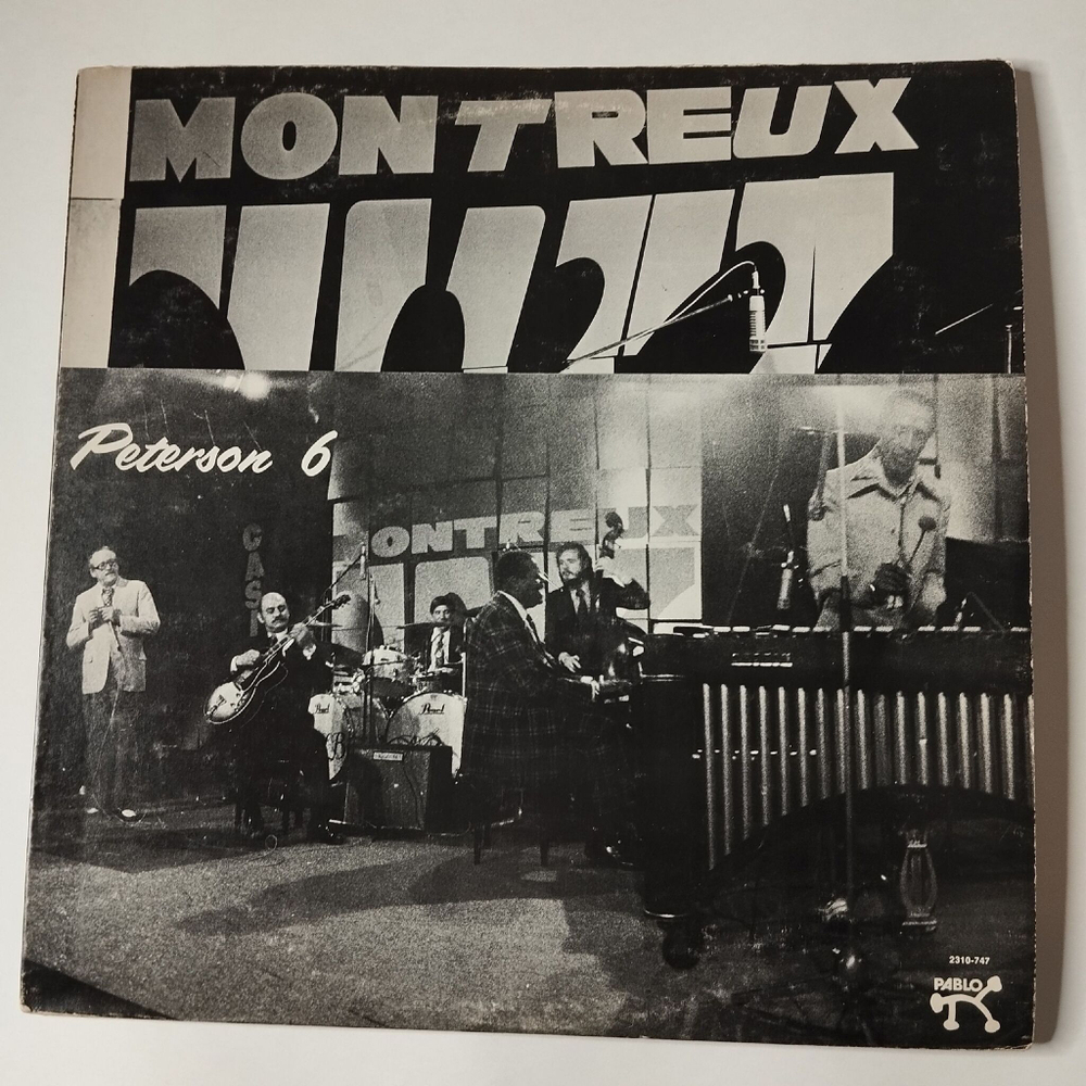 Винтажная виниловая пластинка LP The Oscar Peterson Big 6 At The Montreux Jazz Festival 1975 (USA 1975)