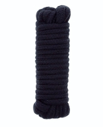 Чёрная веревка для связывания Love Rope - 5 м. (Цвет: черный)