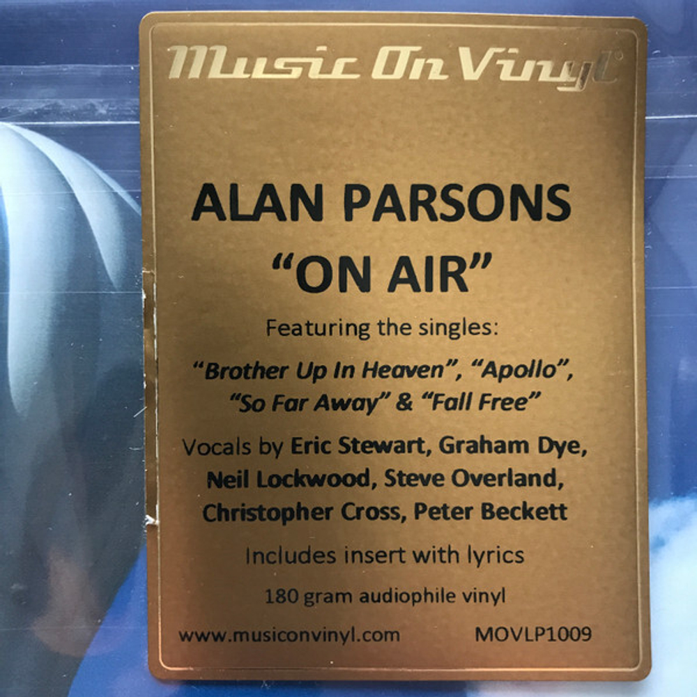 Alan Parsons / On Air (LP)