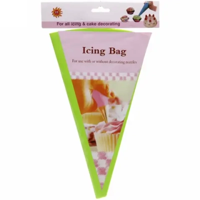 Кондитерский мешок многоразовый 17*31см зеленый