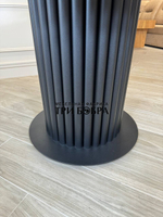 Круглый стол "Орион", белый мрамор