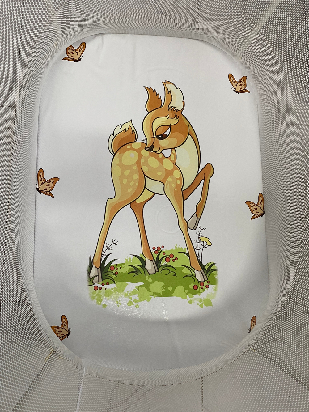 ГЛОБЭКС Манеж детский Овал Оранжевый 1250*850*770