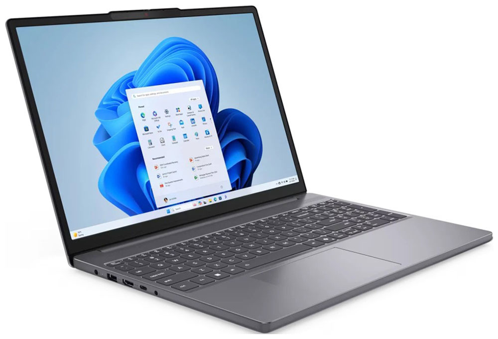 Ноутбук Lenovo IdeaPad Slim 3 15IRH10 (83K100YMPS) серый в регионах России