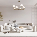 Люстра на штанге Freya TENDER FR5373CL-08BS