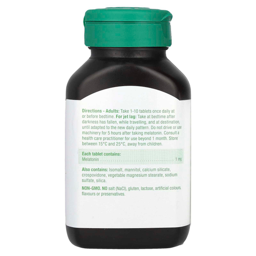 Jamieson Vitamins, Мелатонин, быстро растворяющийся, 1 мг, 60 сублингвальных таблеток