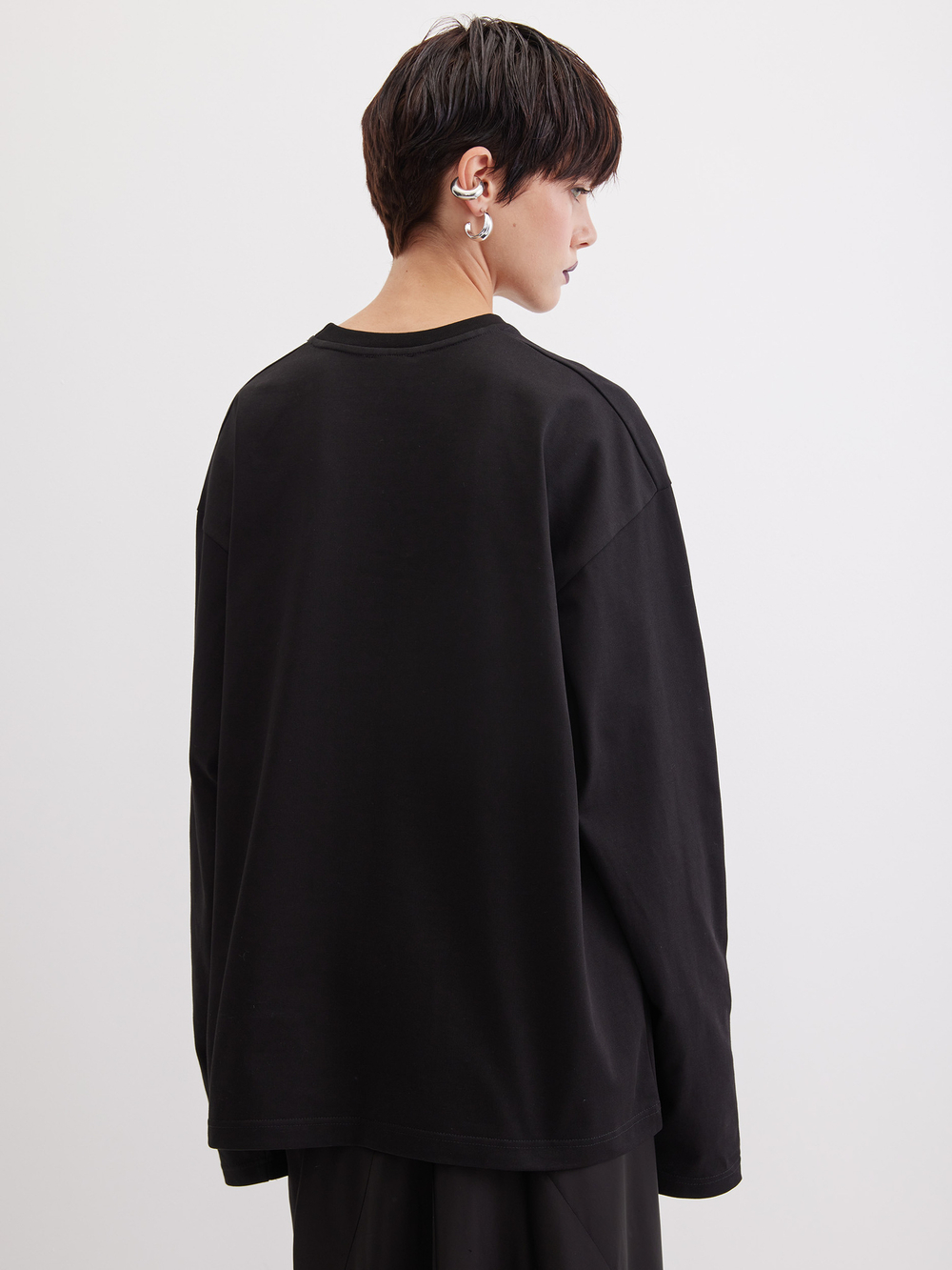 Лонгслив Vampires, черный