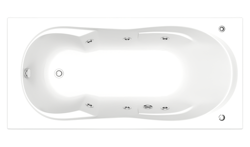 Гидромассажная ванна Bas Ахин 170х80