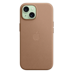 Тканевый чехол с поддержкой MagSafe Apple FineWoven Case для iPhone 15, Taupe (Светло-бежевый)