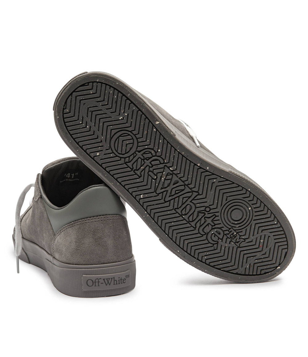 Кожаные кроссовки OFF-WHITE - серый(OMIA293F 24LEA002)