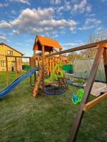 Детская площадка Панда Фани с балконом мод.1