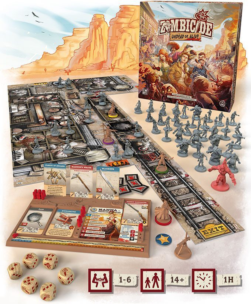 Zombicide Undead or Alive на английском языке