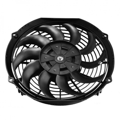 Электровентилятор 12 В, 280 мм, 80 Вт, тип В-на радиатора/нагнетание, 850 м3/час