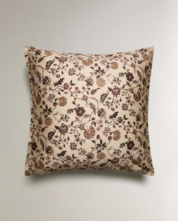 ZARA HOME НАВОЛОЧКА С ПРИНТОМ, БЕЖЕВЫЙ